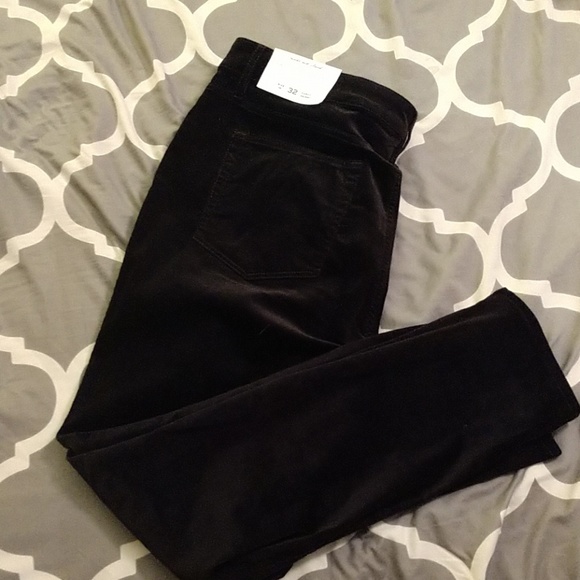 LOFT Pants - Black, Loft, velvety pants, skinny, curvy, NWT